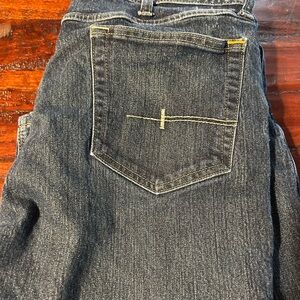 ARIAT REBAR M4 36/30 Dark Blue Denim Jeans